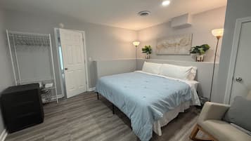 1 bedroom, WiFi, bed sheets