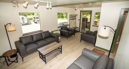 Downtown getaway home, big yard and one block from all the action