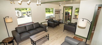 Downtown getaway home, big yard and one block from all the action