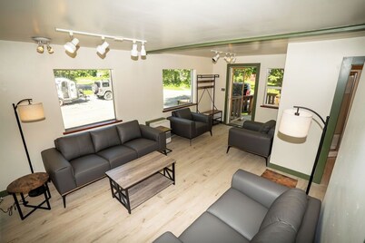 Downtown getaway home, big yard and one block from all the action