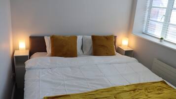 1 chambre, fer et planche Ă repasser, Wi-Fi, draps fournis