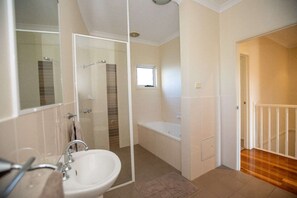 Soap, shampoo, toilet paper