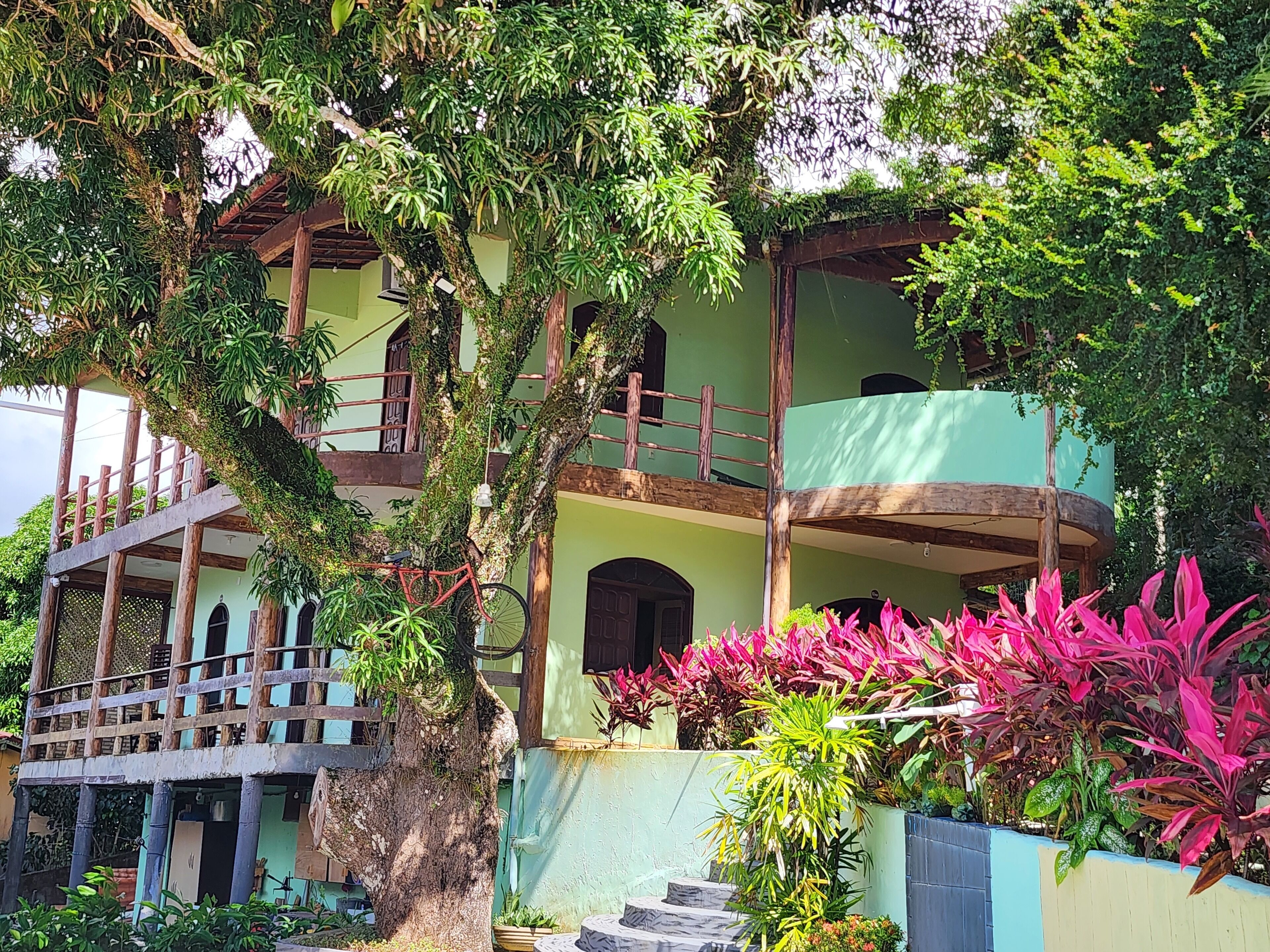 Fachada de la propiedad