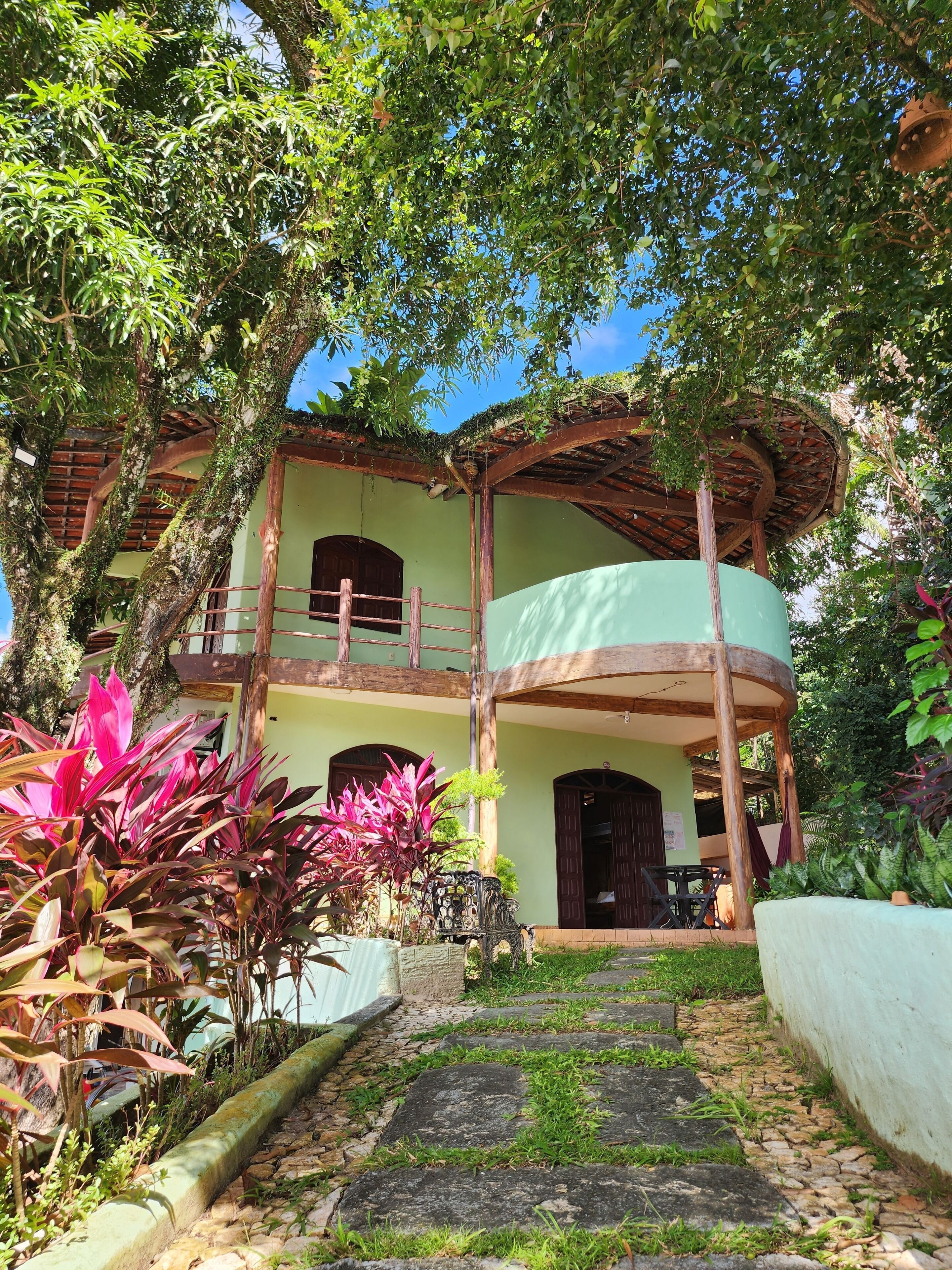 Fachada da propriedade