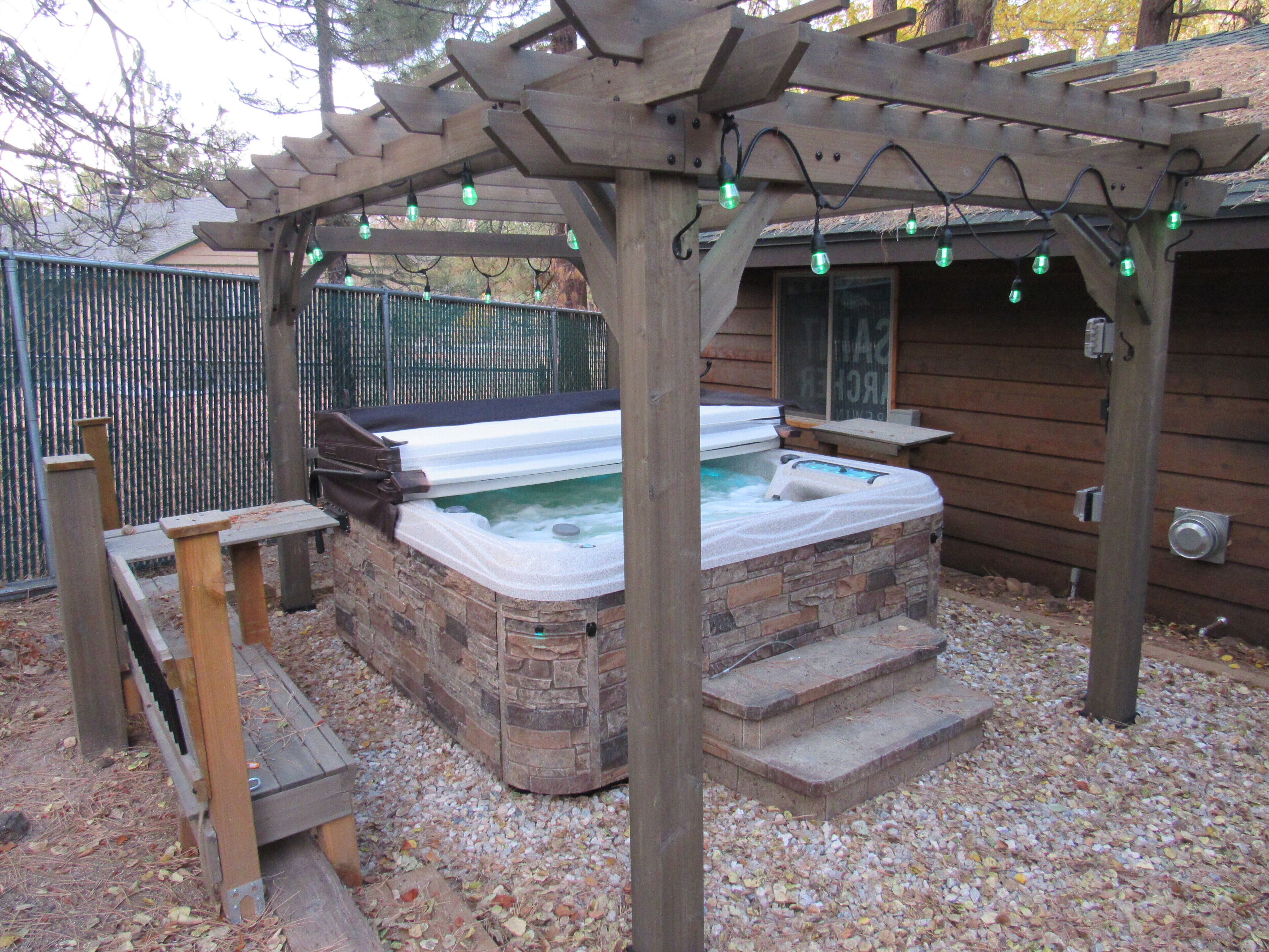 Outdoor spabad