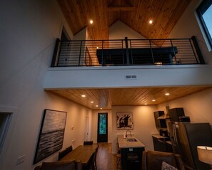 Fridge, microwave, oven, stovetop - New Luxury Cabin | 2-Game Arcade, Hot Tub, Home Theater & Mtn Views (Sevierville)