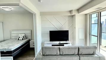 1 bedroom, iron/ironing board, internet, bed sheets