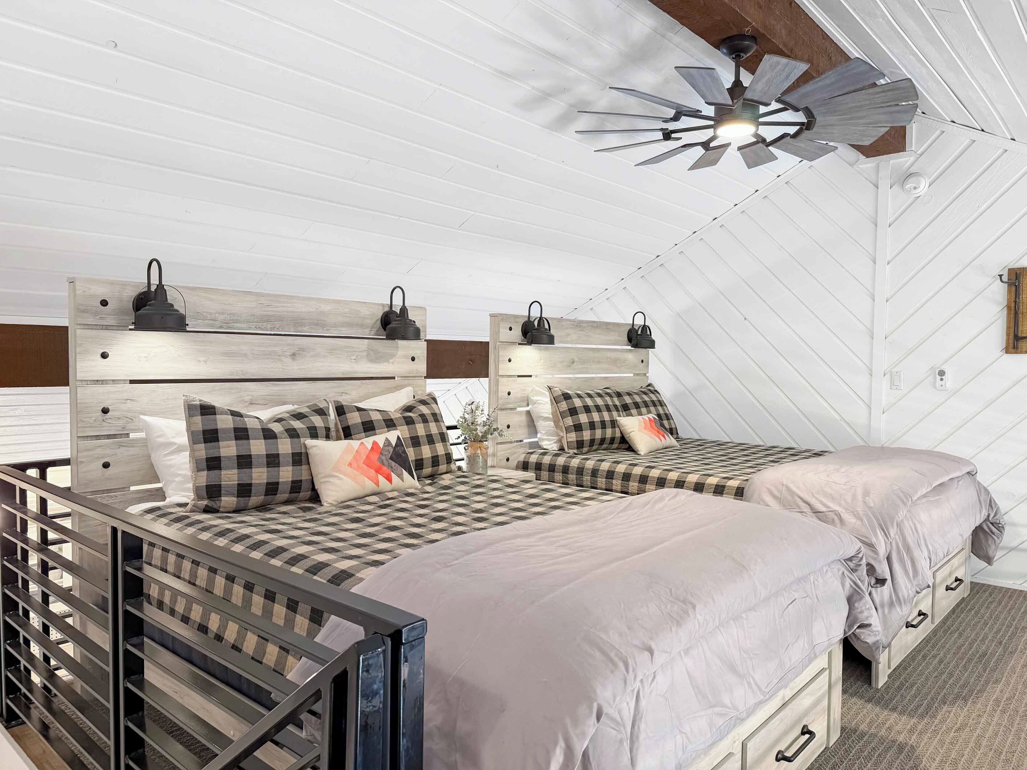 3 bedrooms, desk, iron/ironing board, free WiFi