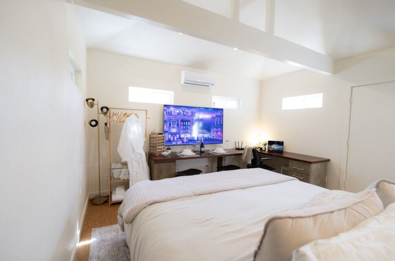 2 chambres, bureau, accès au Wi-Fi (inclus)