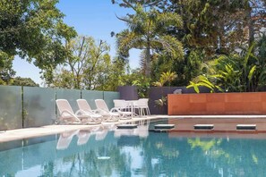 Pool - Contemporary Townhouse, Heated Pool, Walk to Beach (Noosa Region)