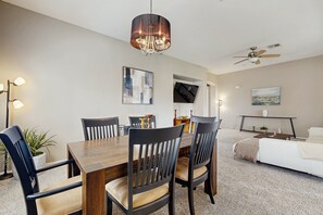 Dining - The Wayne House: Golf Course Views, Pool Access, Casita, and Minutes to Coachella (Indio)