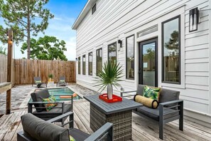 Terrace/patio - Coastal Retreat - Private Pool - Easy Beach Access (Panama City Beach)