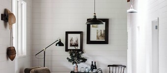 Stylish Gippsland country home with stunning views. Wood fires. Pet Friendly.