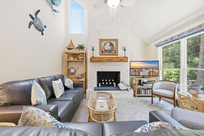 Smart TV, stereo - Windy Hill & Chill | Relaxing 4BR Coastal Escape (North Myrtle Beach)