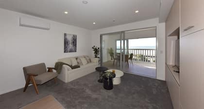 Beachfront Stay with Balcony & Ocean Views