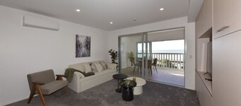Beachfront Stay with Balcony & Ocean Views