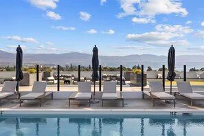 Pool - Sky-High Downtown Retreat By The Beach! (Kelowna)