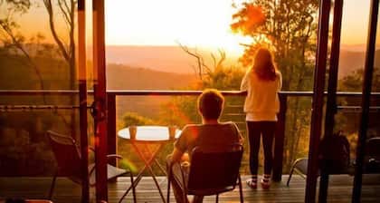 Romantic Chalet | Mountain Views | Spa & Fireplace