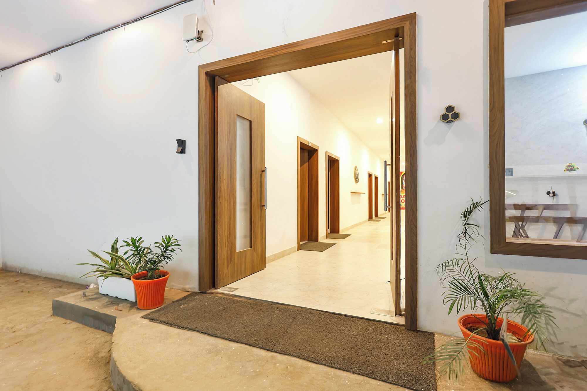 Ingang accommodatie