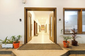 Entrada de la propiedad