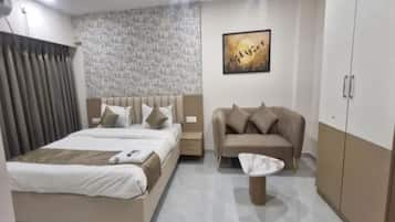 Seprai katun Mesir, seprai premium, brankas, dan Wi-Fi gratis