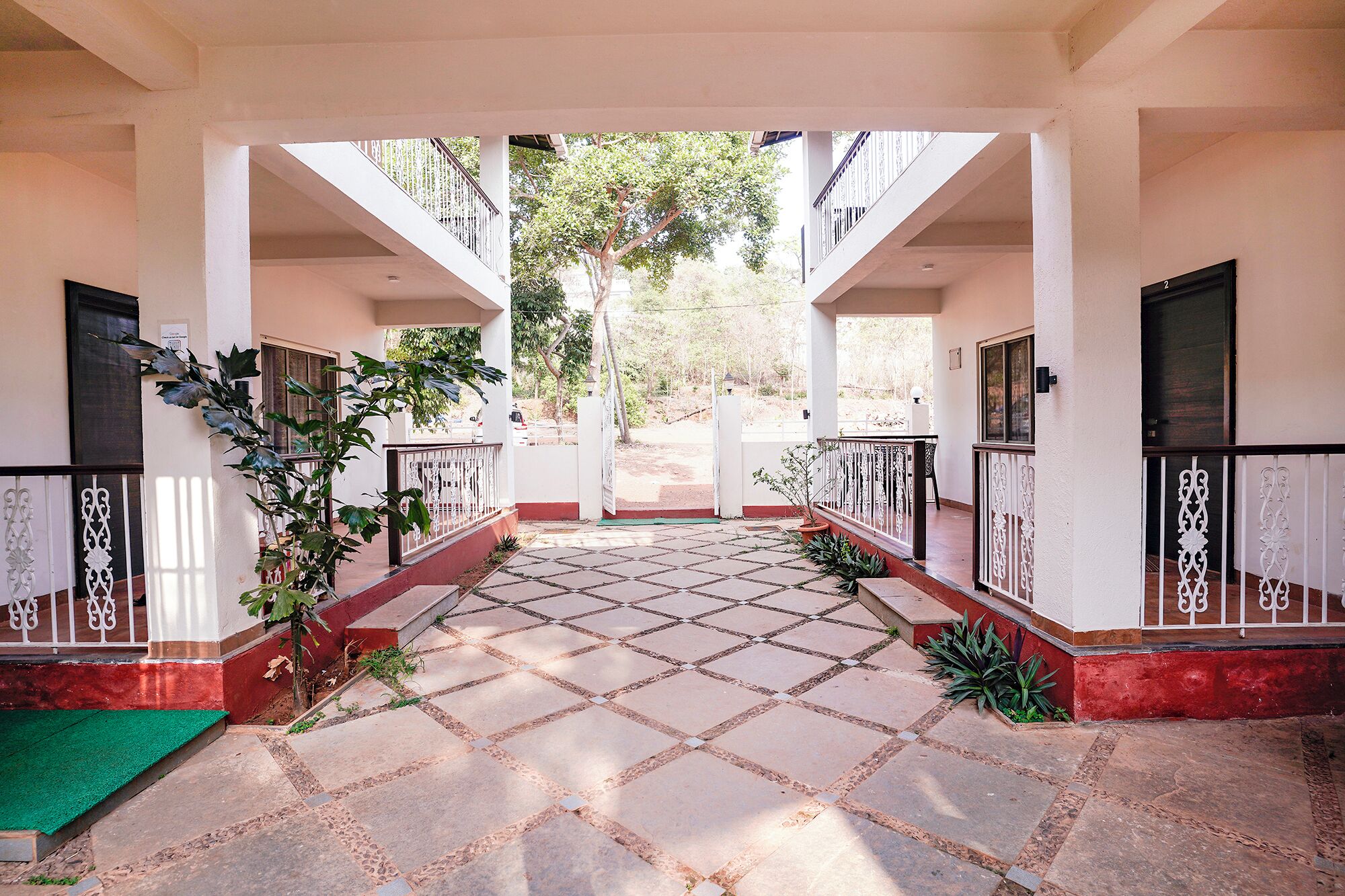 Entrada da propriedade