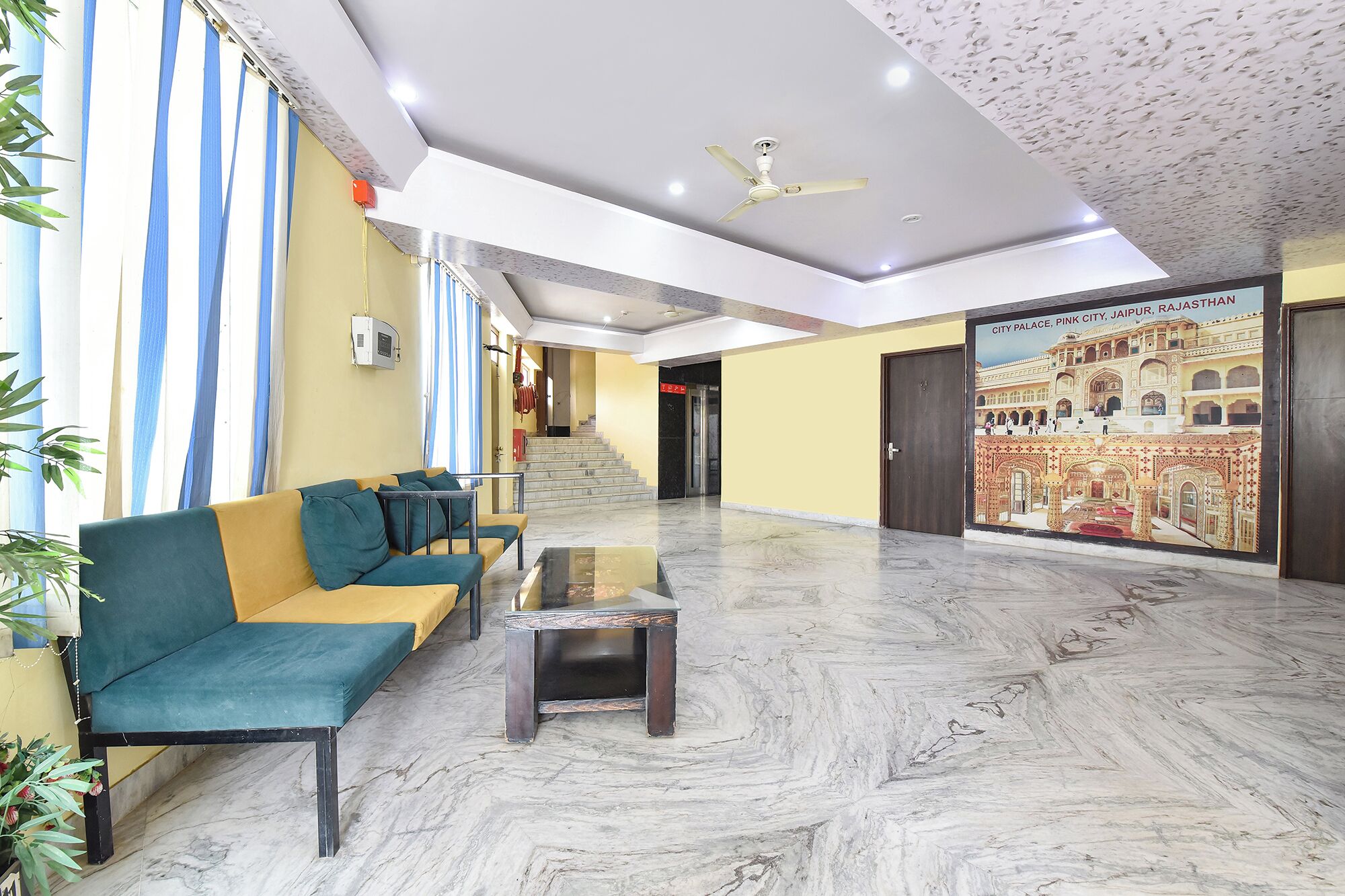 Lobby sitting area