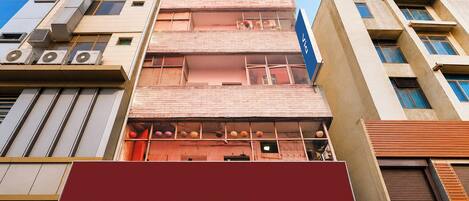 Fassade der Unterkunft