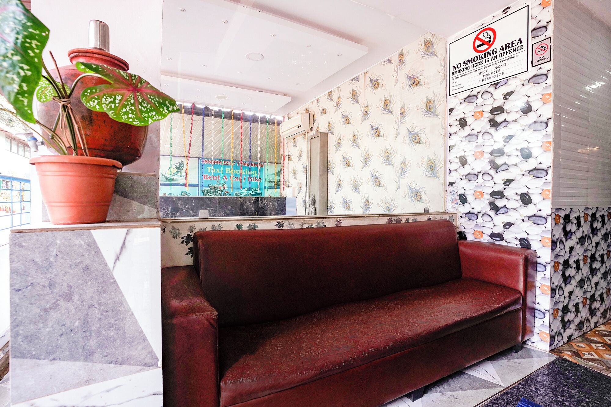 Lobby sitting area