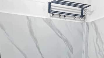 Towels, toilet paper