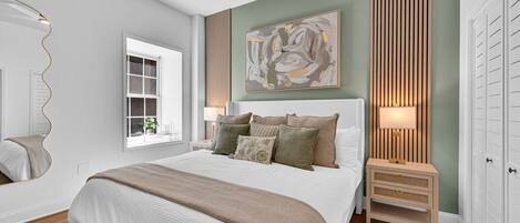 1 bedroom, WiFi, bed sheets, wheelchair access
