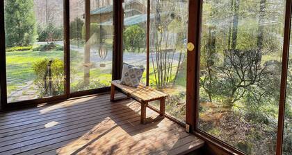 Bright Creekside Retreat on 8 Private Acres