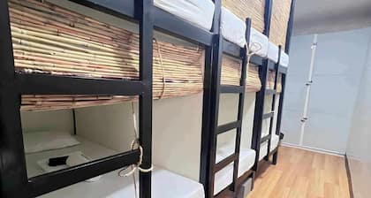 Cozy 1-bedroom hotel suite in fabulous General Luna with AC
