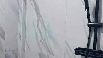 Towels, soap, toilet paper
