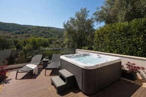 Family Villa, Multiple Bedrooms, Sea Facing (Villa Valmata Adriatic Pearl) | Terrace/patio - Villa Valmata Adriatic Pearl (Rasa)