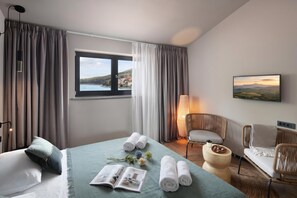 패밀리 빌라, 침실 여러 개, 바닷가 (Villa Valmata Adriatic Pearl) | 5 개의 침실, 무료 WiFi, 침대 시트