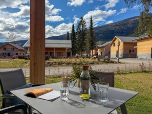 Outdoor dining - Nice apartment by a lake with beautiful views (Afritz am See)