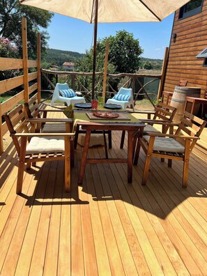 Mobile Home, 1 Bedroom, Balcony, Garden View | Outdoor dining - Tinyweeny House 15min to Ist Airport (Eyup)