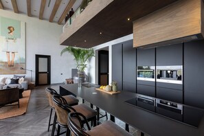 Luxury Villa, 4 Bedrooms, Private Pool, Sea View | Private kitchen - Villa Sierra (Koh Samui)