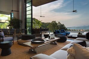 Luxury Villa, 4 Bedrooms, Private Pool, Sea View | View from room - Villa Sierra (Koh Samui)