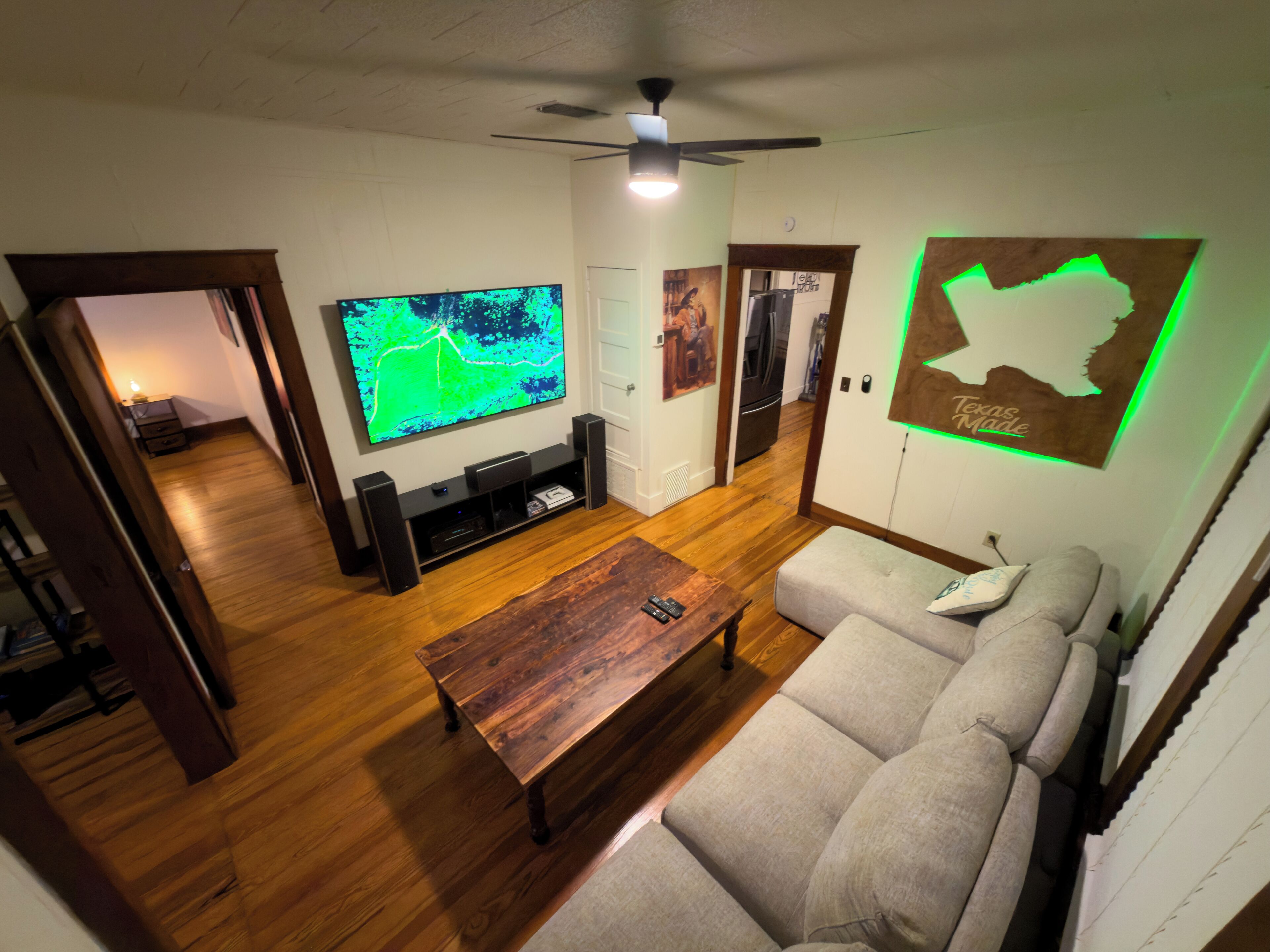 Smart TV, video games, books, stereo