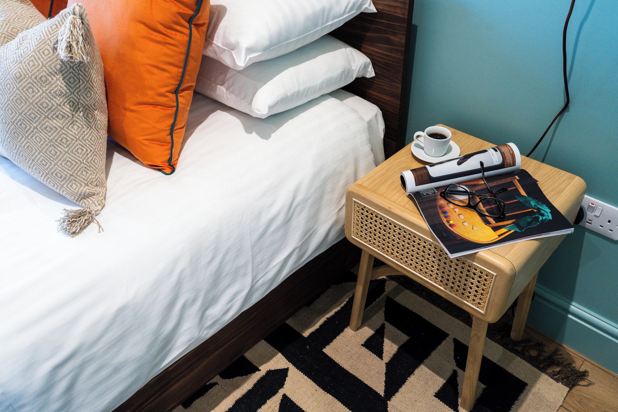 Hypo-allergenic bedding, free WiFi