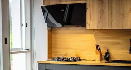 Modern 3 bedroom apartment with terrace and views near the lagoon.