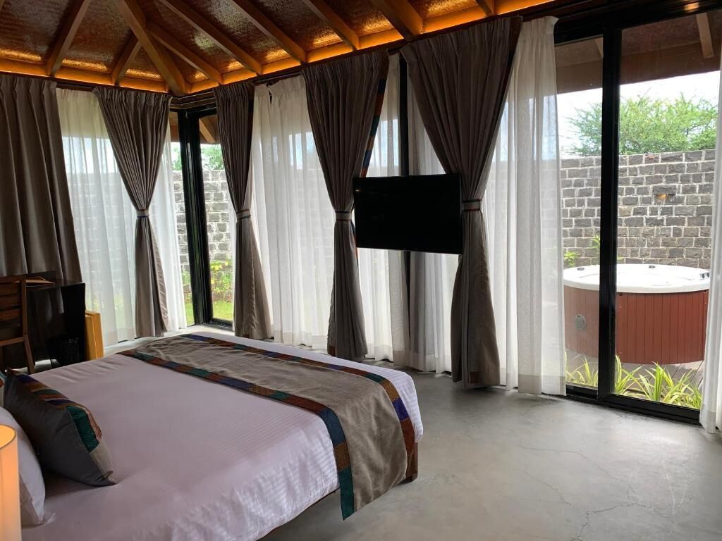 Doppelzimmer, Gartenblick