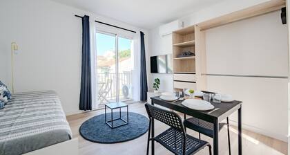 Studio Edgar, Balcon, Clim & Parking