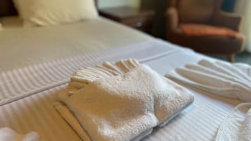 Free minibar, free WiFi, bed sheets