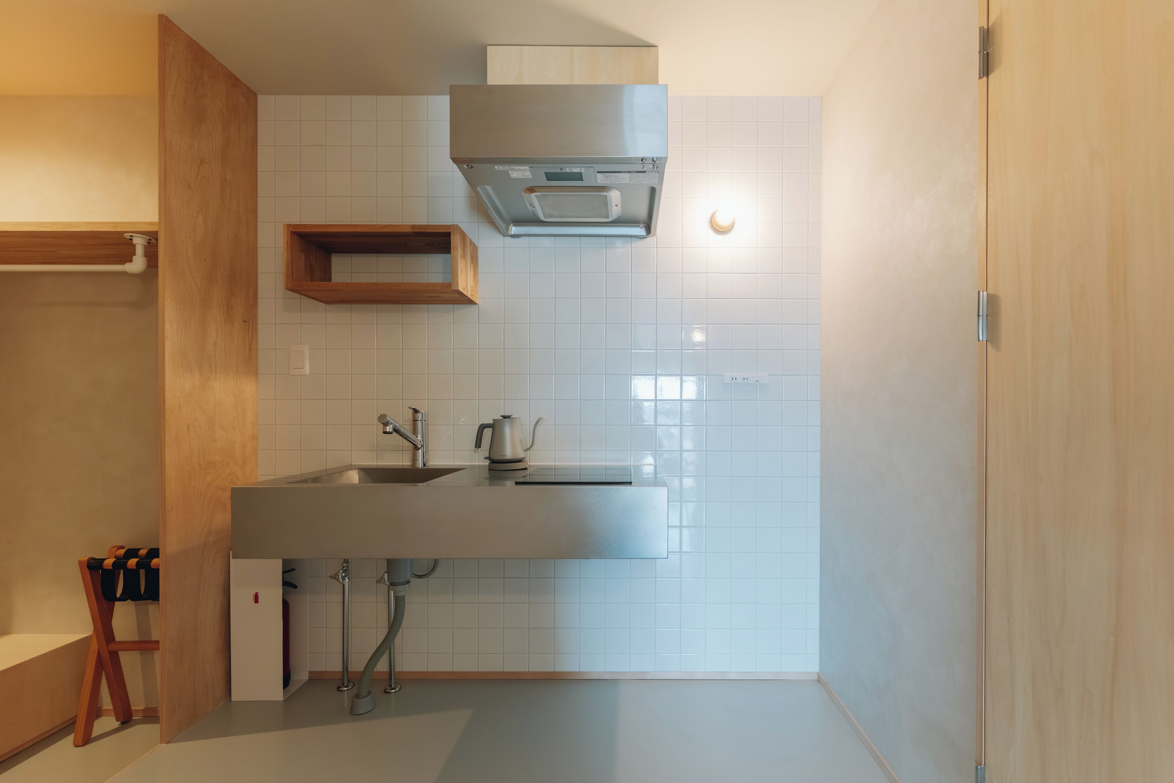 Standard-Doppelzimmer, Veranda, Gartenblick | Eigene Küche