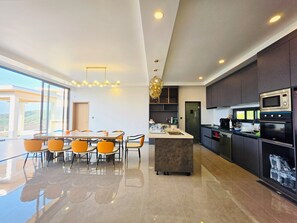 Villa, Ocean View | Private kitchen | Microwave, stovetop - Ocean Skyline Tiger Villa-Luxury (Koh Samui)