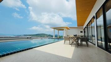 Villa, Ocean View | Outdoor dining