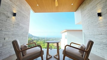 Vila, pemandangan samudra | Teras/patio
